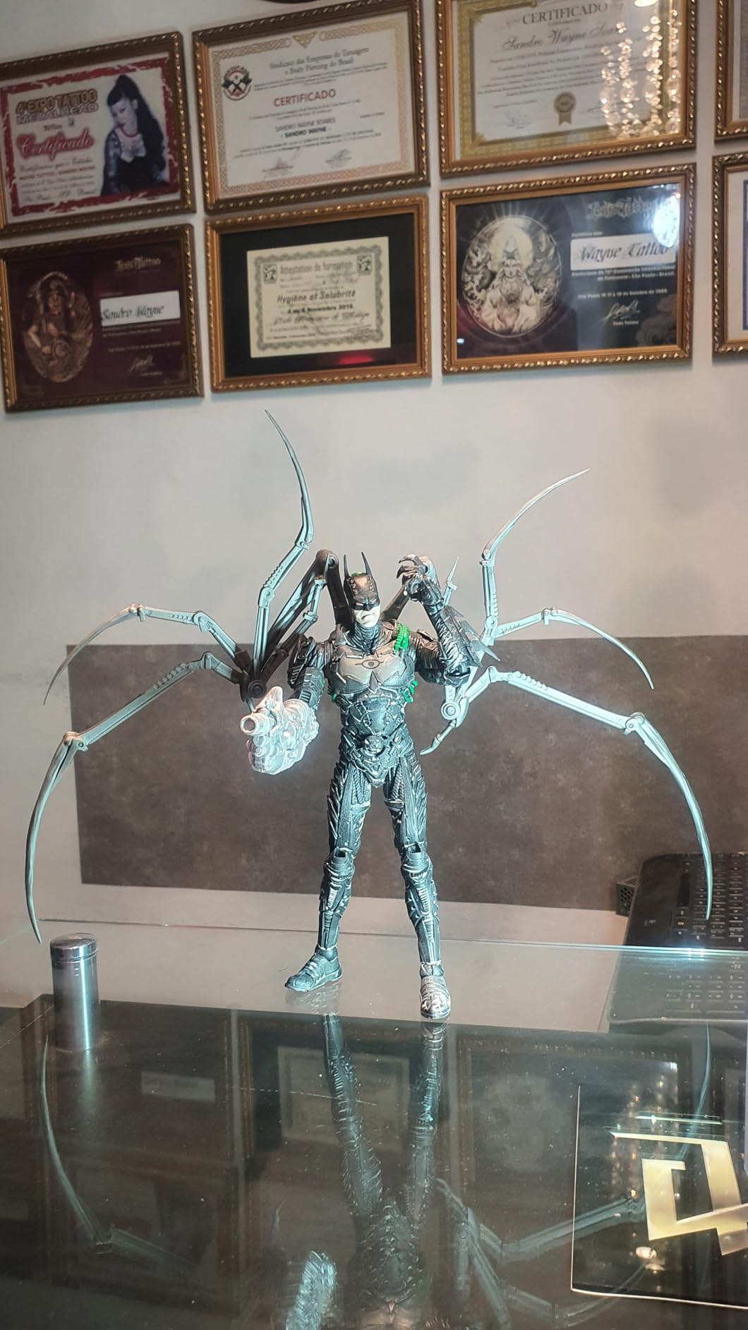 McFarlane DC Multiverse Batman Futures End GITD action figure Gold Label