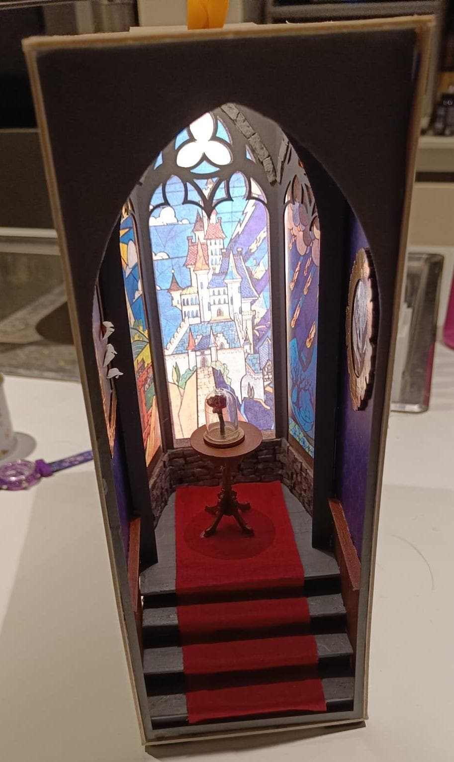 L'Atelier di Zelda Scenari Incantati Bella e Bestia book nook