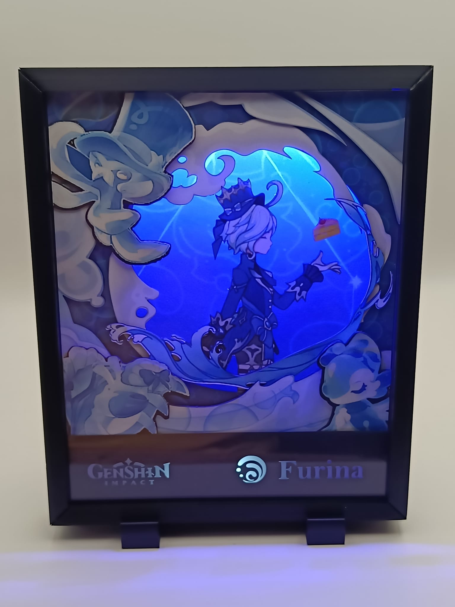L'Atelier di Zelda Mondi di Luce Furina lightbox blu USB