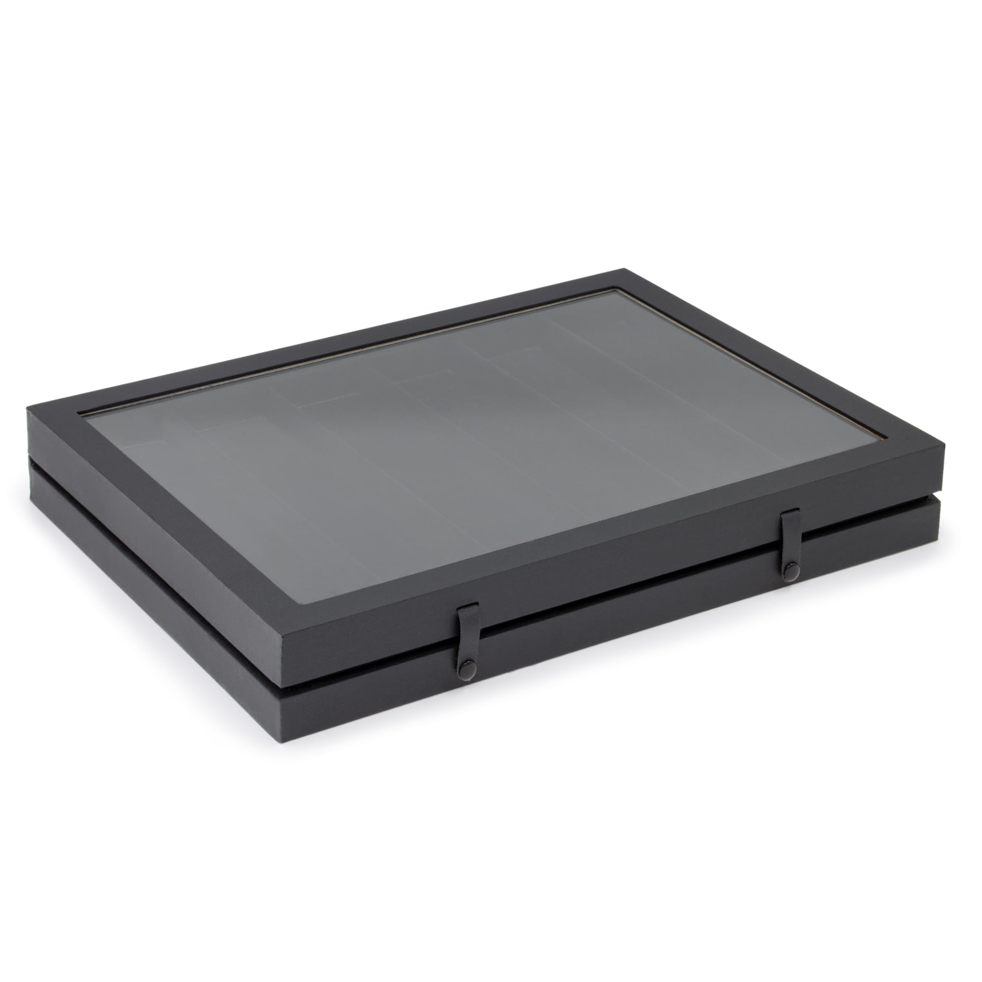 SAFE Vitrinen 5674 Vetrina 40x30cm Vetro 6 Scomparti Nera