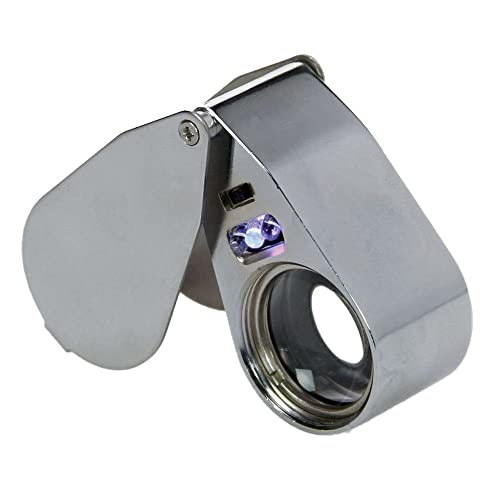Safe lente precisione UV per francobolli monete