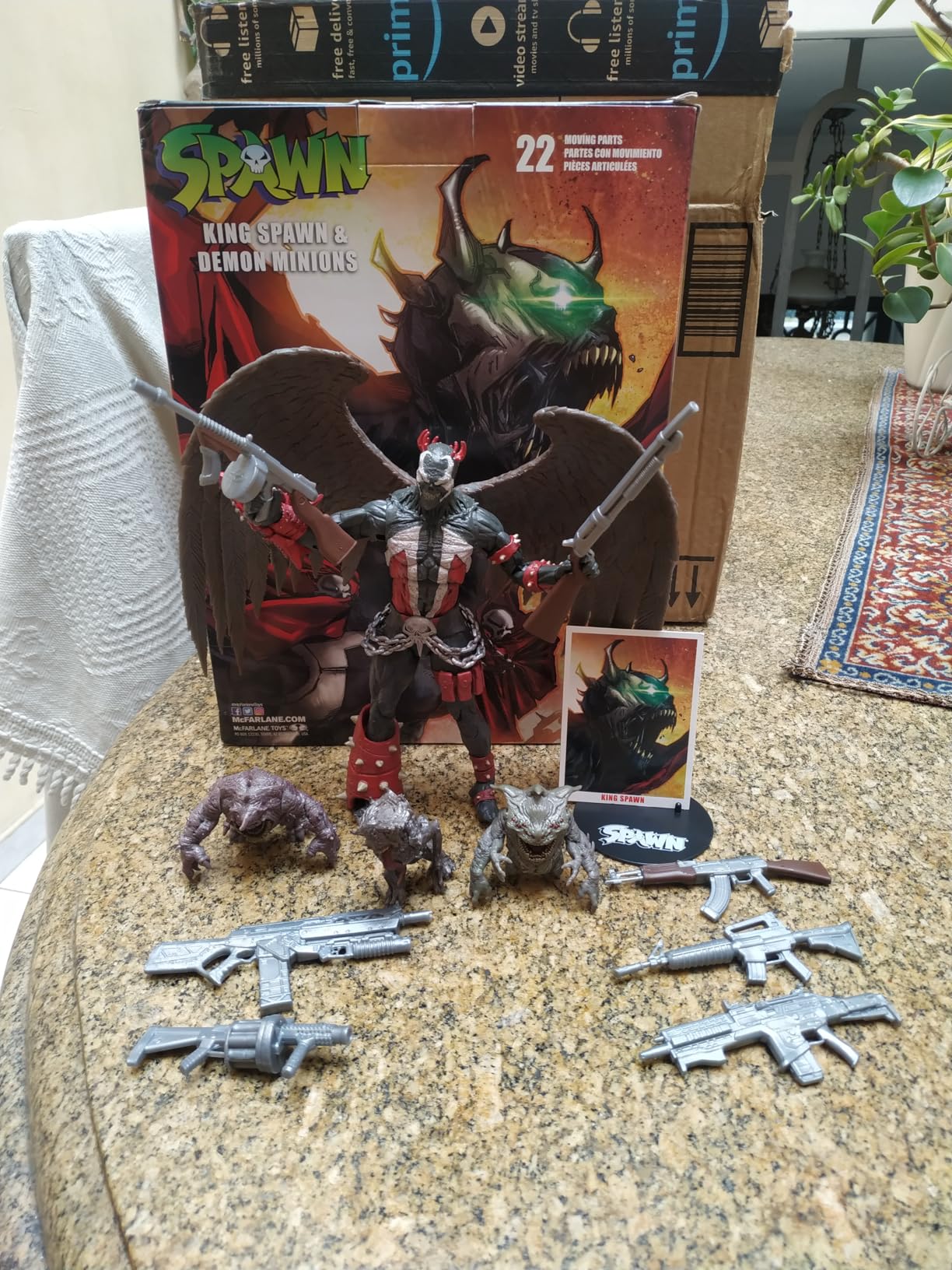 McFarlane Spawn King Spawn Megafig 30 cm con Ali