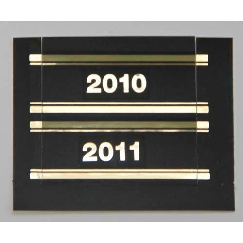 SAFE 1173 Signetten numeri anno 2010-2014 francobolli