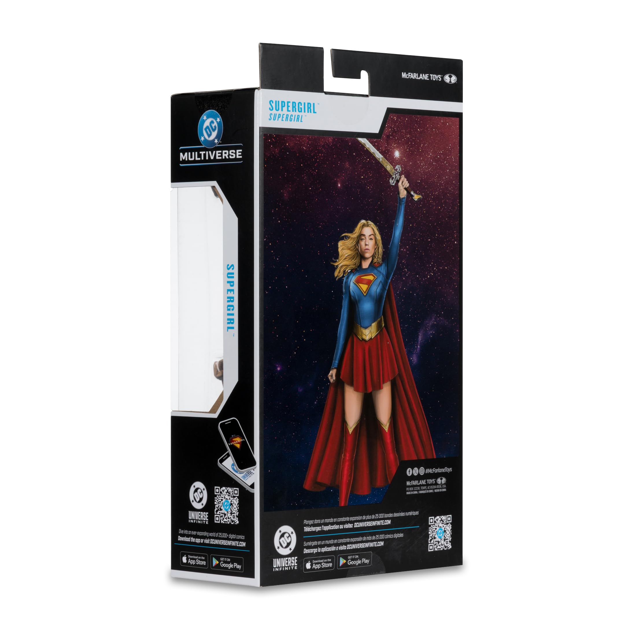 McFarlane DC Multiverse Supergirl Movie action figure 7" piastra extra