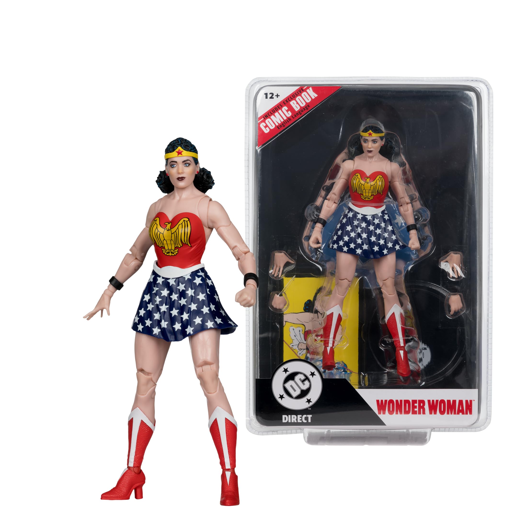 McFarlane Page Punchers Wonder Woman figure 17,8 cm fumetto
