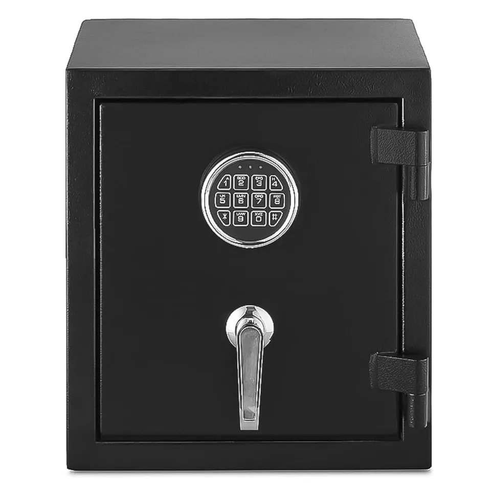 Safe Tresore cassaforte acciaio 40x36x31 cm ignifuga