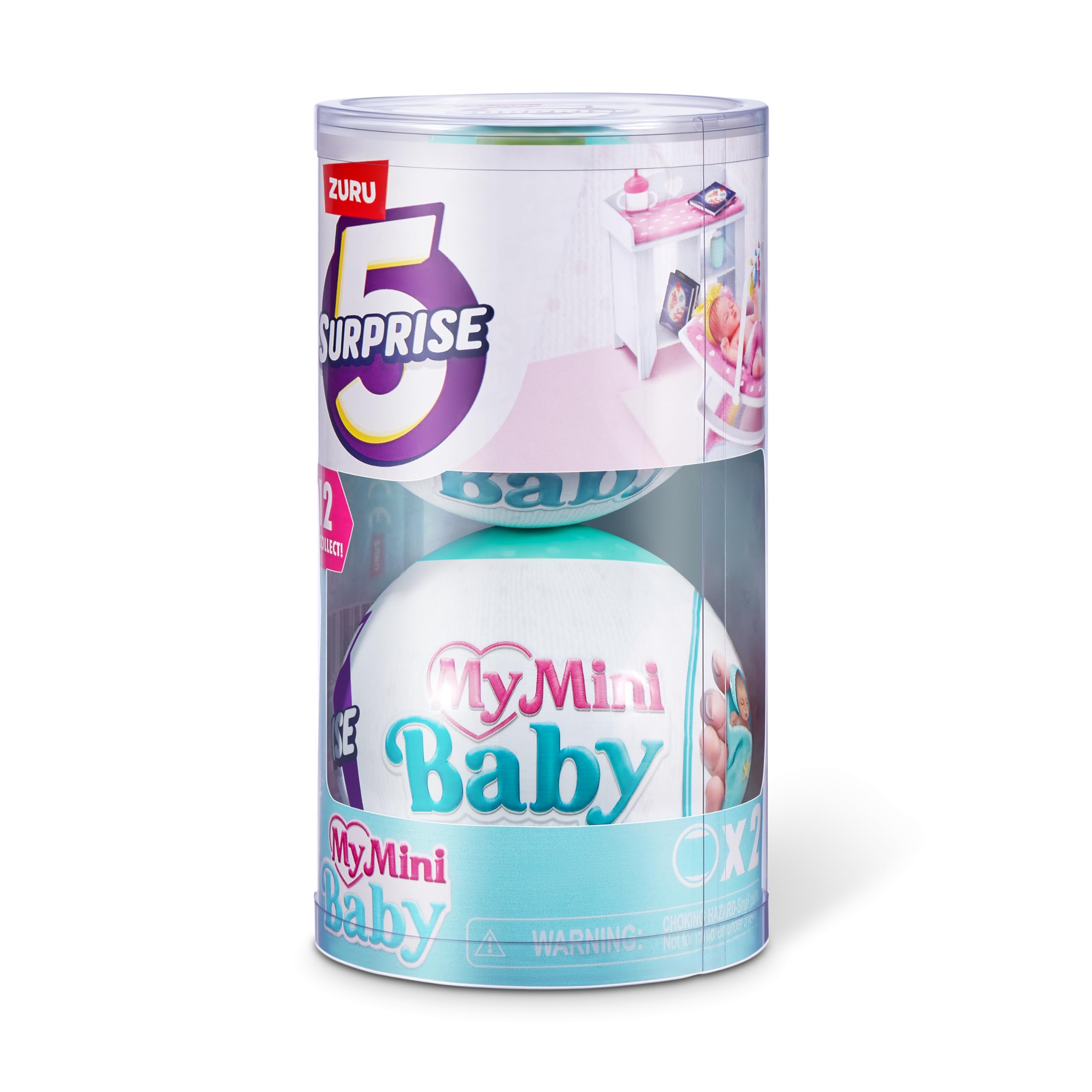 Zuru My Mini Baby Serie 1 mini bambola 2 capsule con accessori
