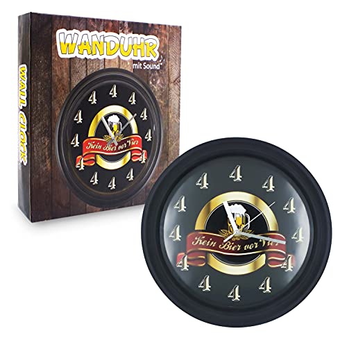 Safe Group Uhren & Schmuck orologio da parete birra prima delle 4