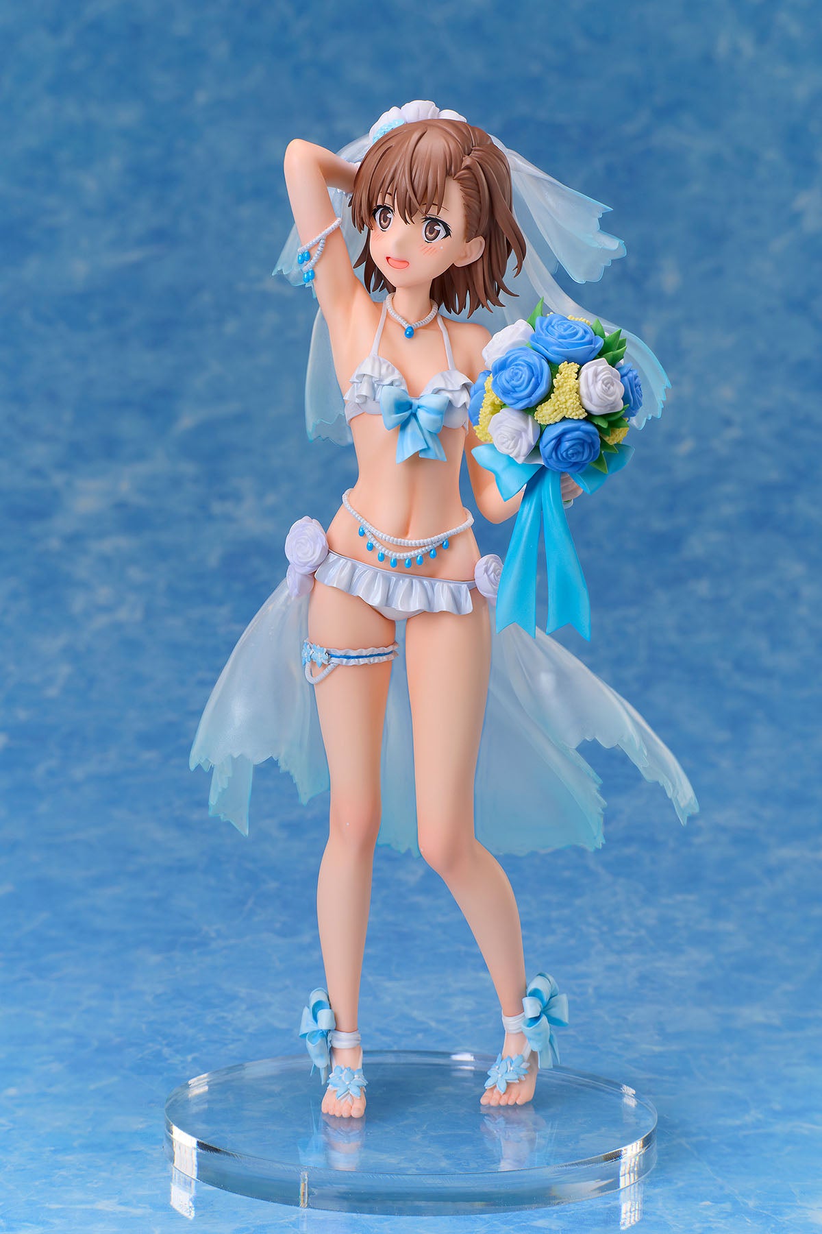 A Dimension Misaka Mikoto Wedding Swimsuit 1/7 figure 24,5 cm PVC