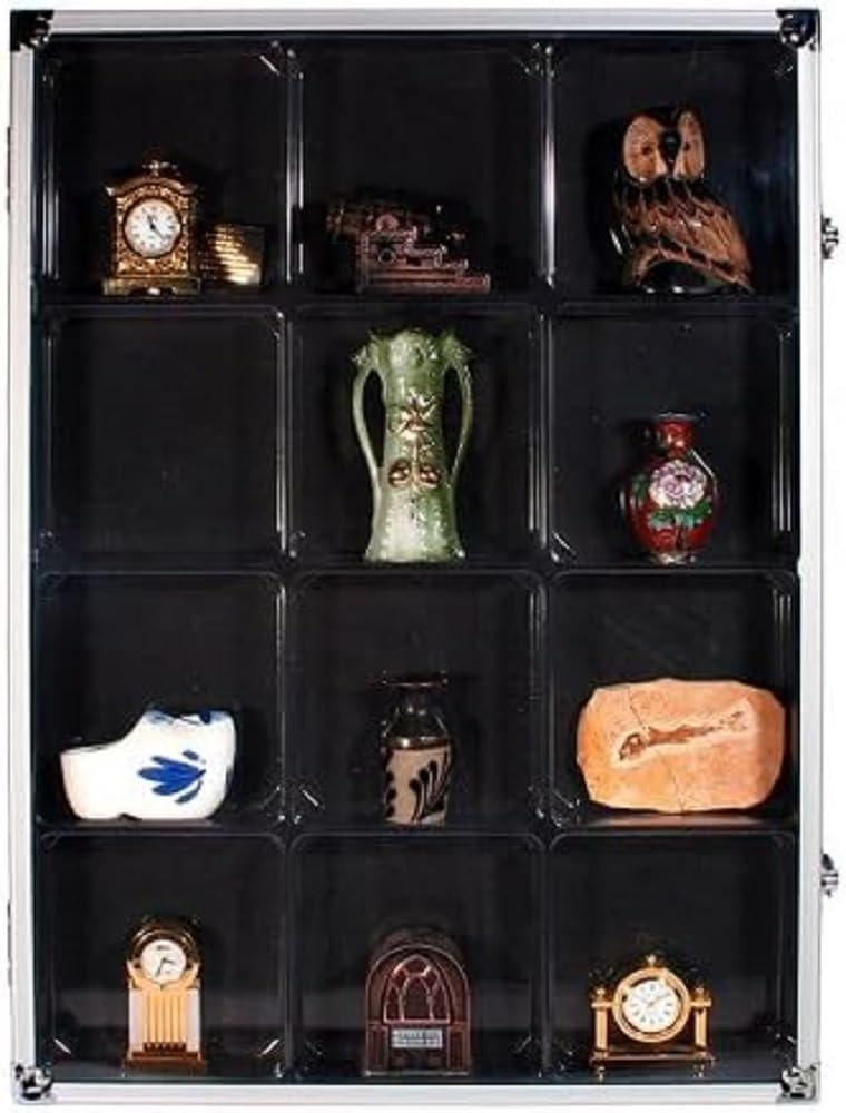 Safe Vitrinen vetrina 12 scomparti 395x300x45 mm collezione