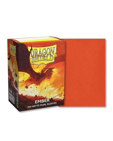 Dragon Shield Dual Matte Bustine Standard Ember Alaric