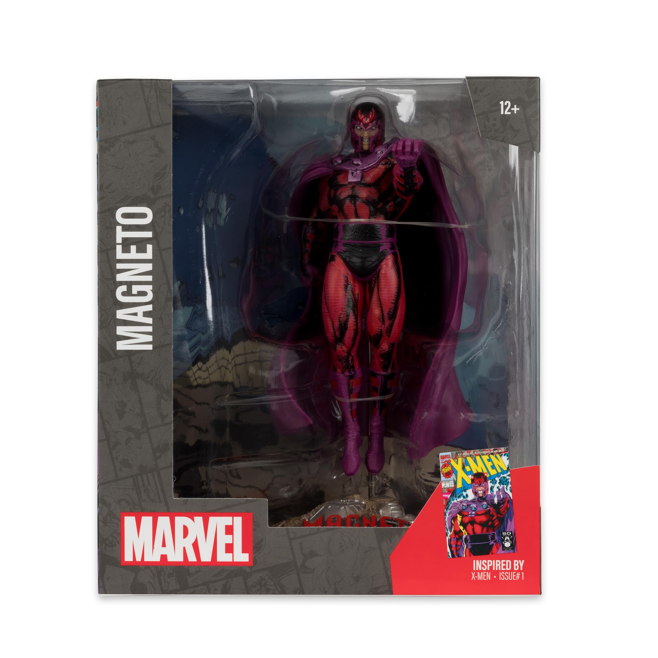 McFarlane Marvel Magneto X-Men #1 statuetta 1:10 con scena