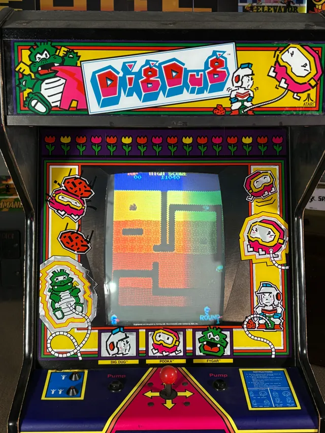 Arcade Story Leggende Arcade Dig Dug libro da collezione Atari