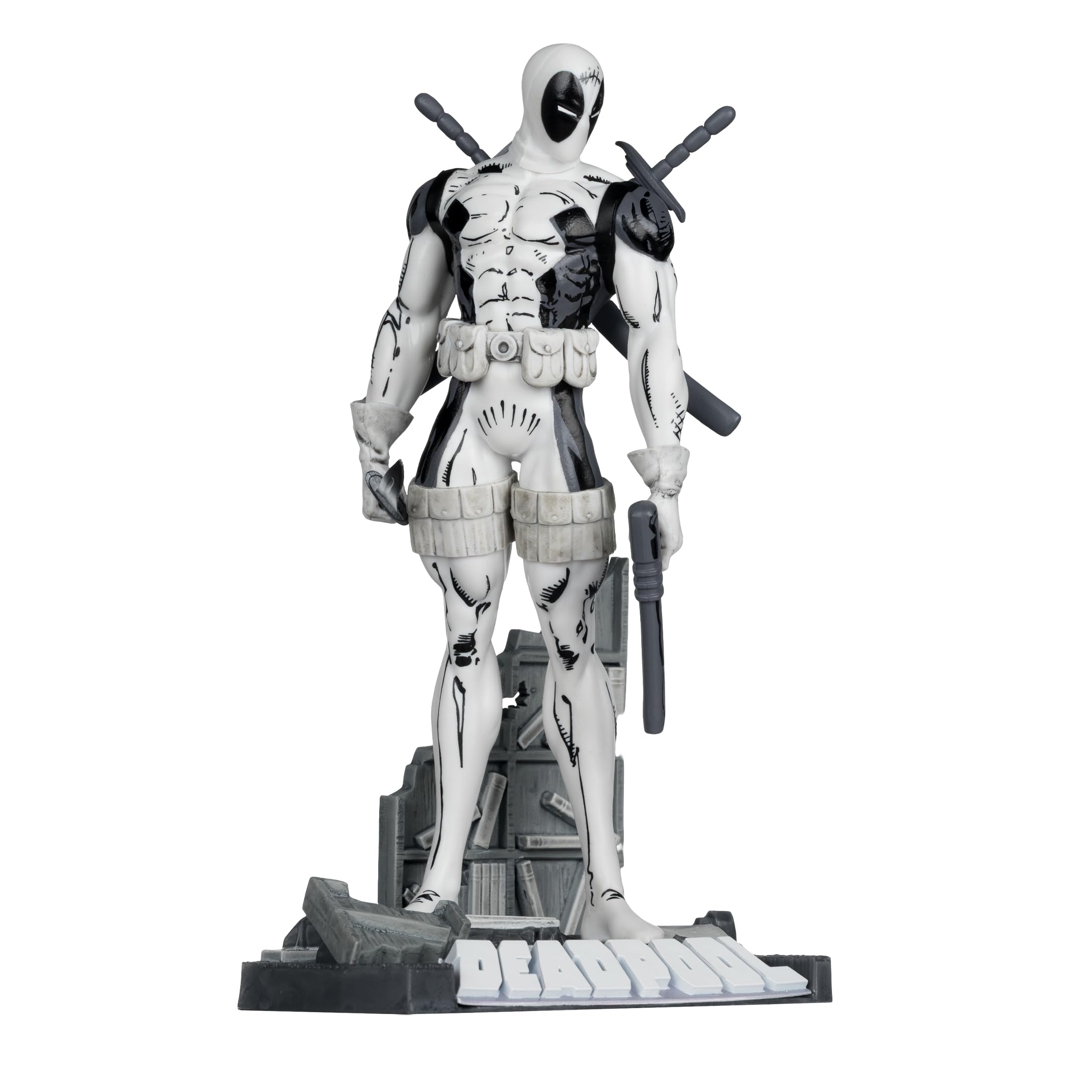 McFarlane Marvel Deadpool Gold Label statua 1:10 New Mutants 98