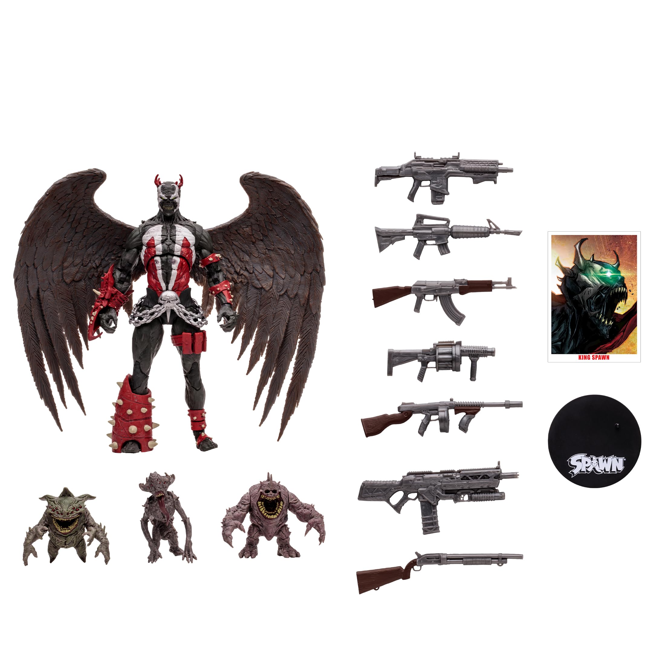 McFarlane Spawn King Spawn Megafig 30 cm con Ali