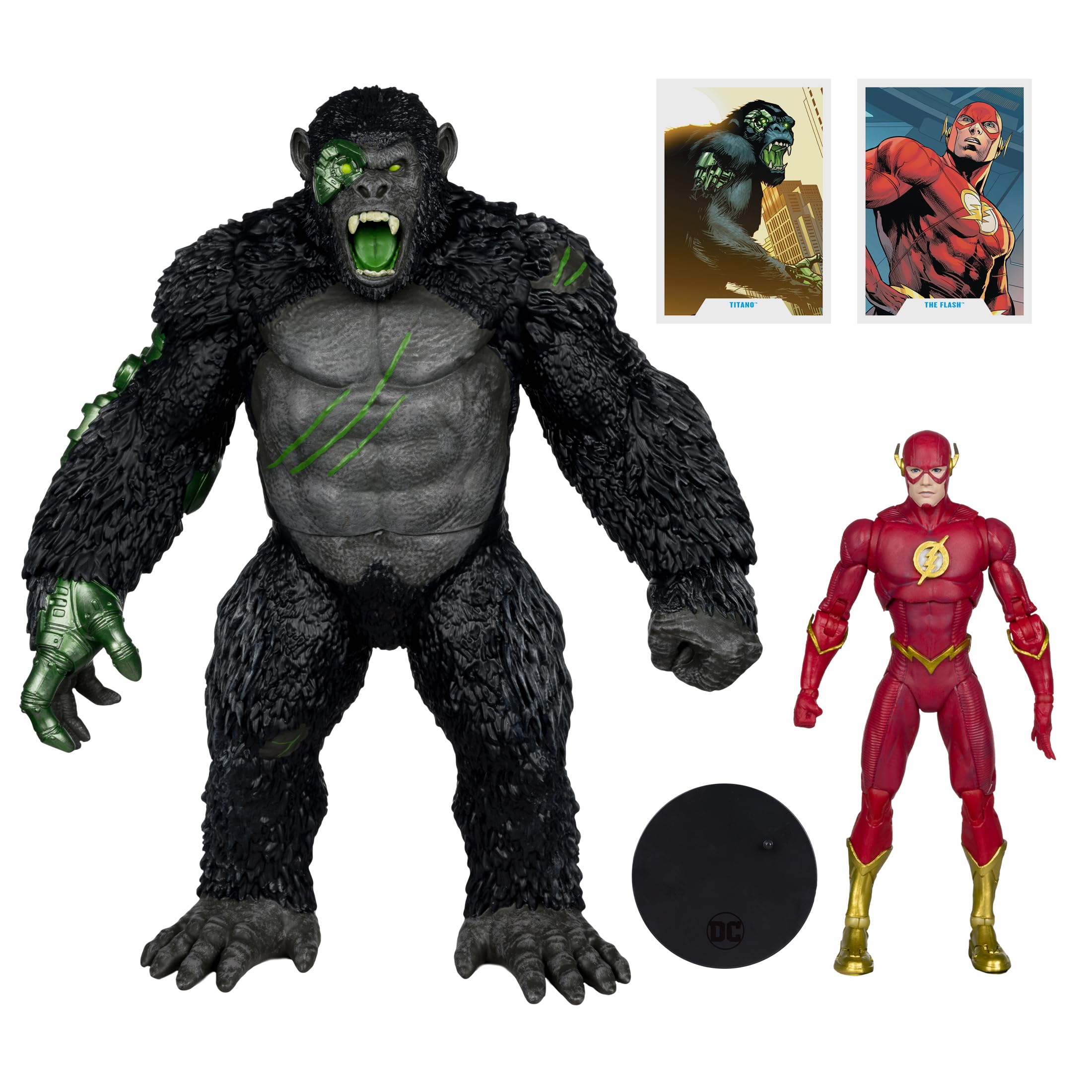 McFarlane DC Multiverse Titano vs Flash 2 pack figure 18/30 cm
