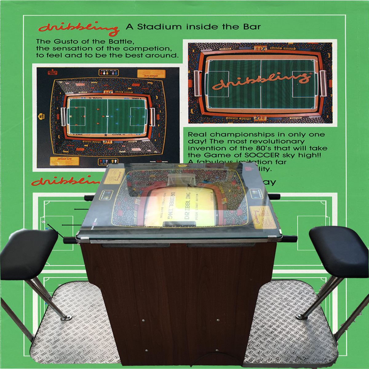 Arcade Story Guida e Corse Pole Position 1982 cabinato arcade