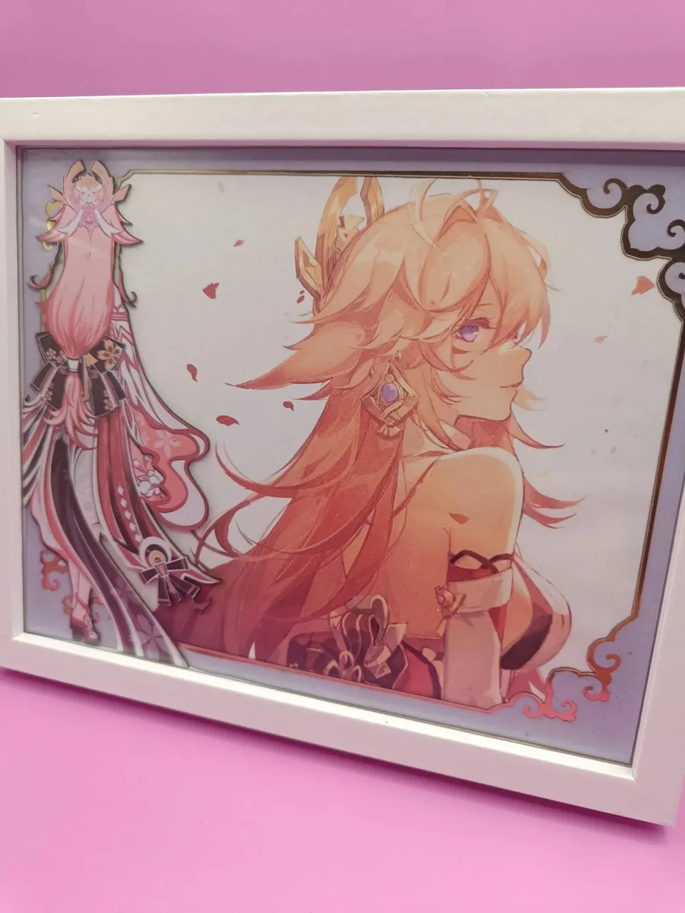 L'Atelier di Zelda Mondi di Luce Lightbox Yae Miko Genshin USB