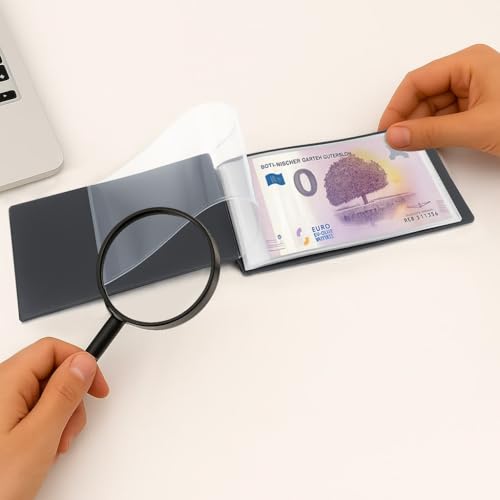 Safe 233 Album Banconote 0 Euro 20 Fogli Nero