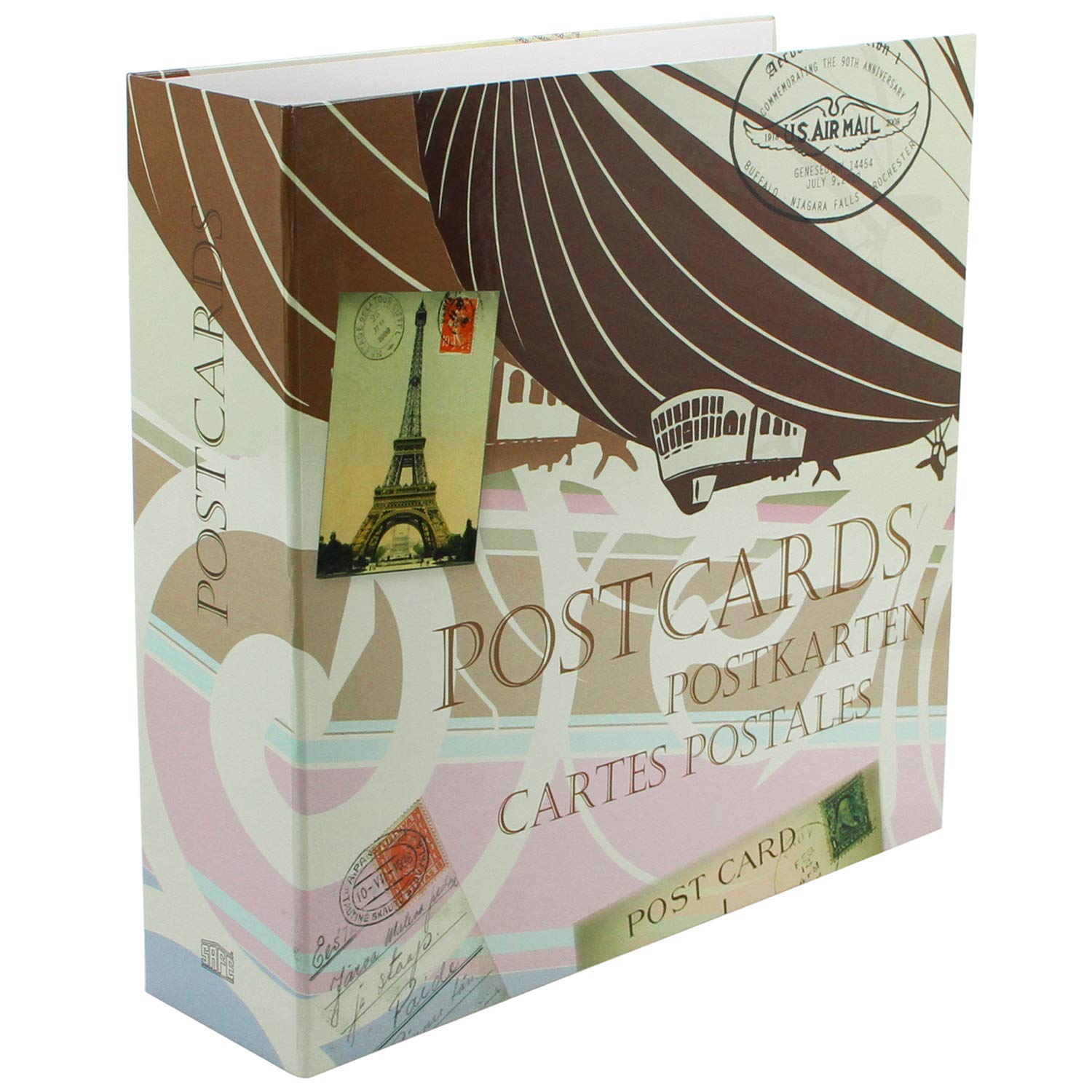 SAFE Retro Big album cartoline A6 200 posti 50 pagine