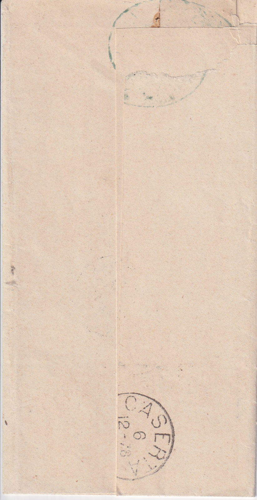TS Collezionismo Filatelia Busta 1878 10 Cent Annullo 362