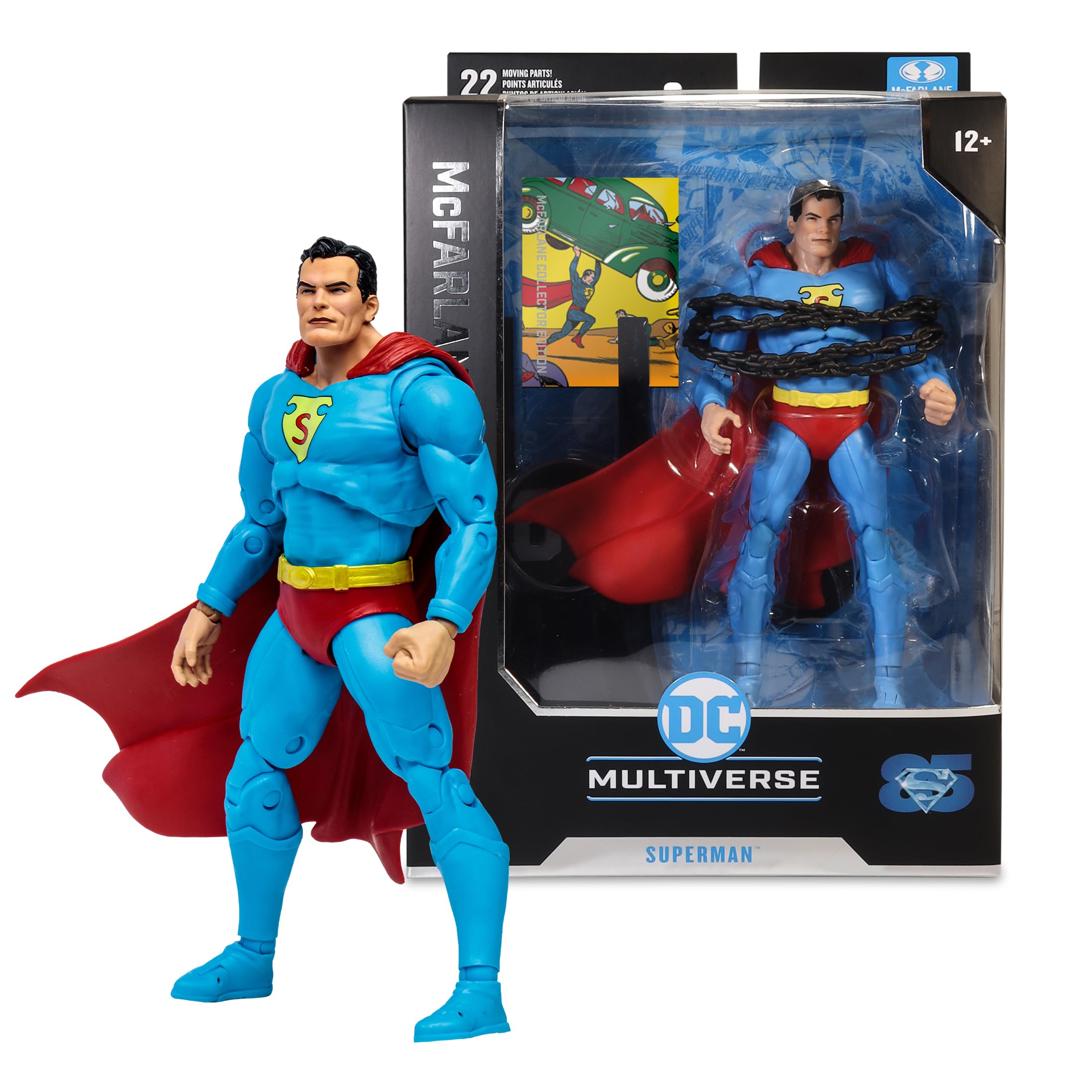 McFarlane DC Multiverse Superman Action Comics #1 figure 17,8cm