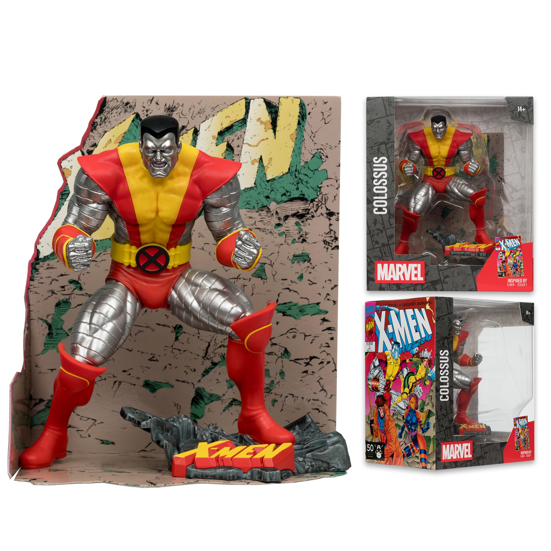 McFarlane Marvel statua Colossus X-Men #1 PVC 1/10 17 cm