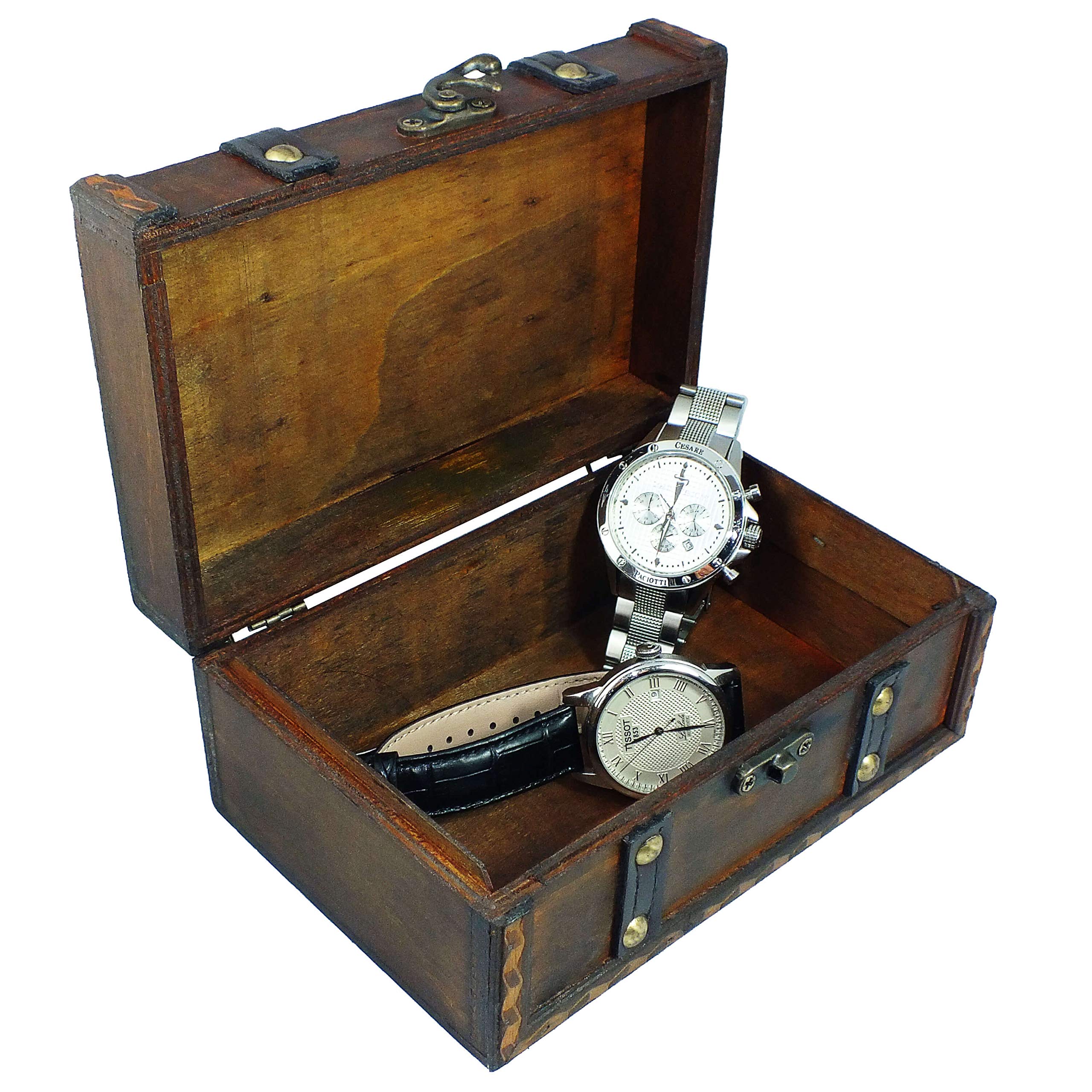Safe Sammelboxen 180x120x80 mm scrigno legno bauletto