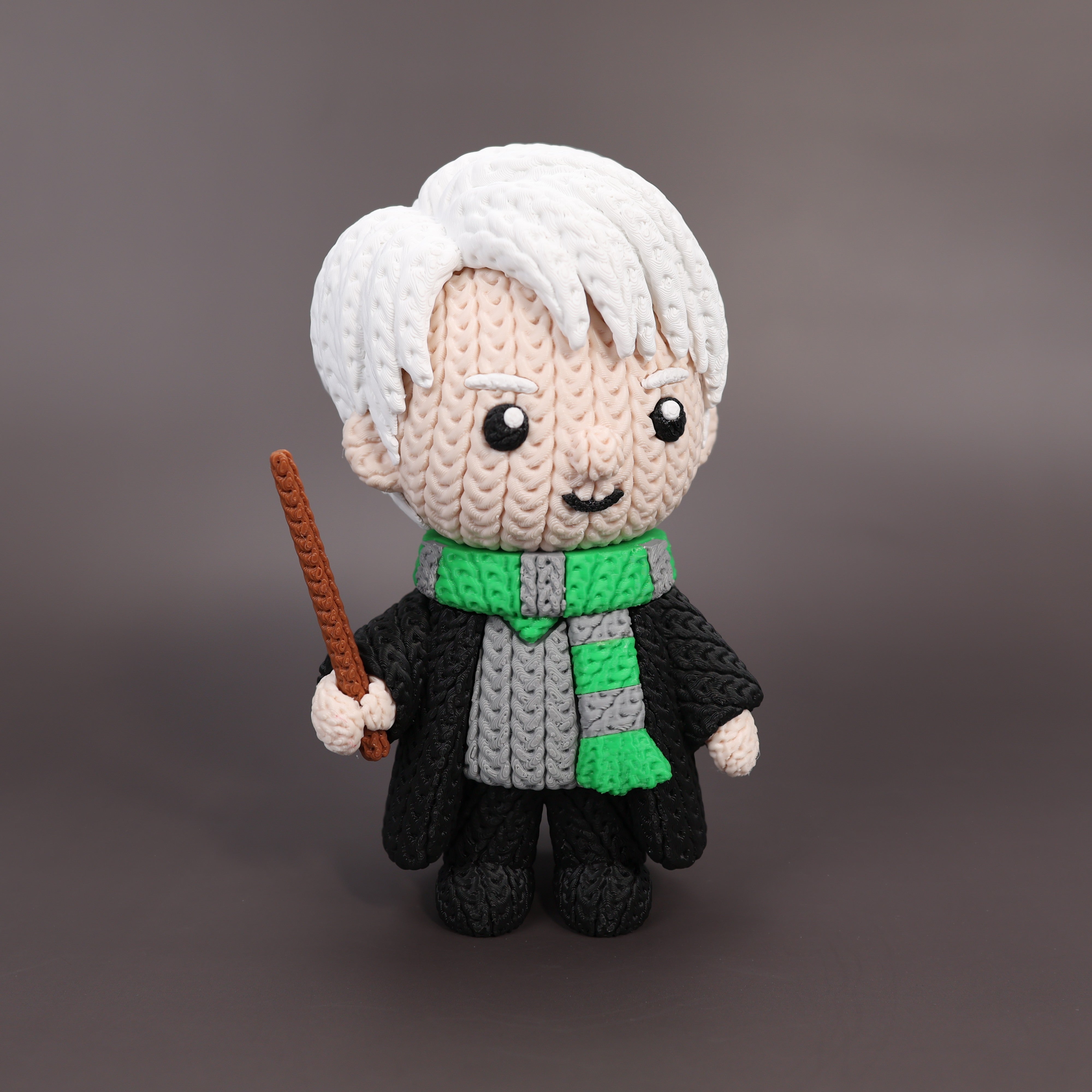 L'Atelier di Zelda Draco Malfoy Crochet statua 3D PLA taglia Media