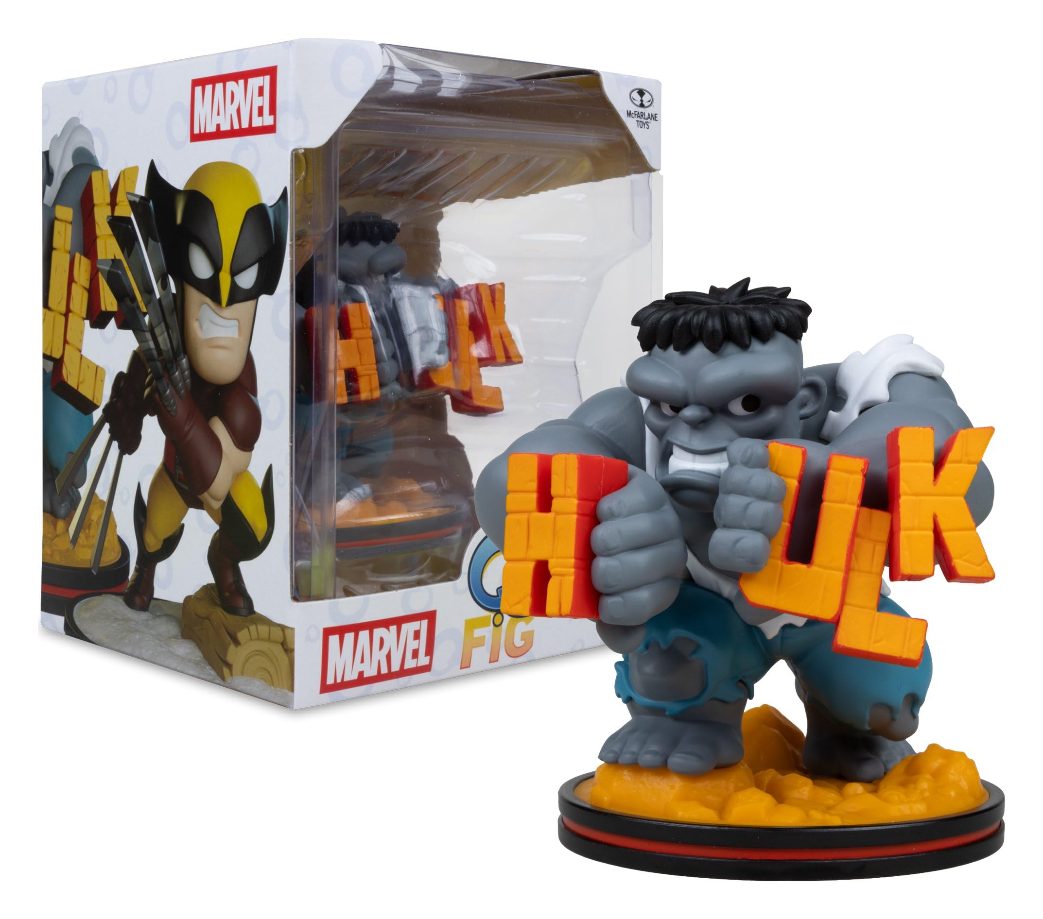 McFarlane Q-Fig Marvel minifigure assortimento 10 pezzi