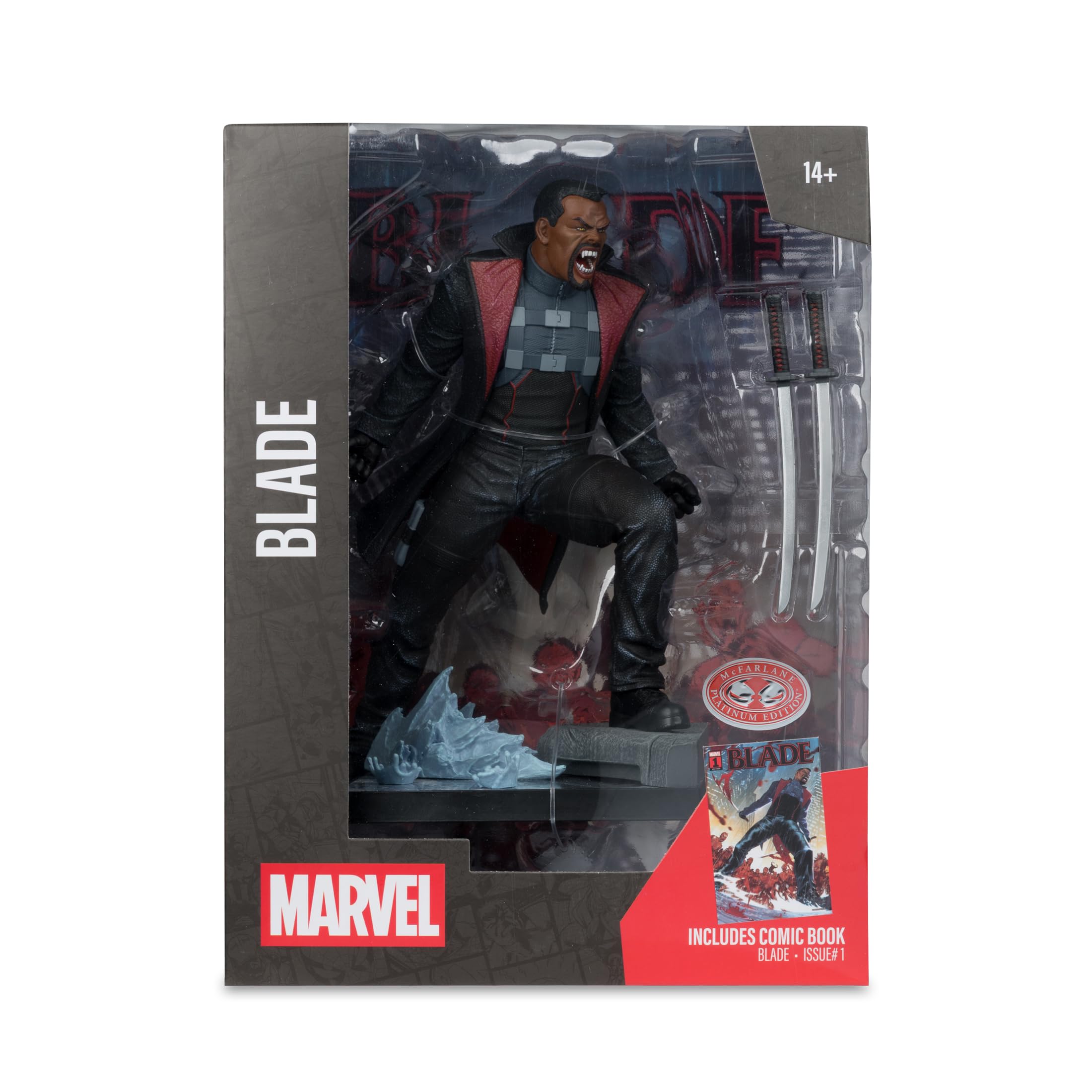 McFarlane Marvel statua Blade #1 scala 1/6 con scena