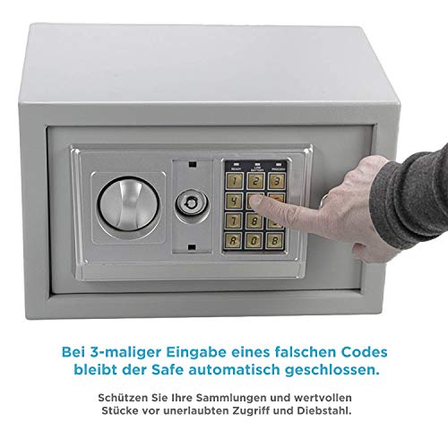 SAFE 3990 Cassaforte acciaio Mini codice e chiave