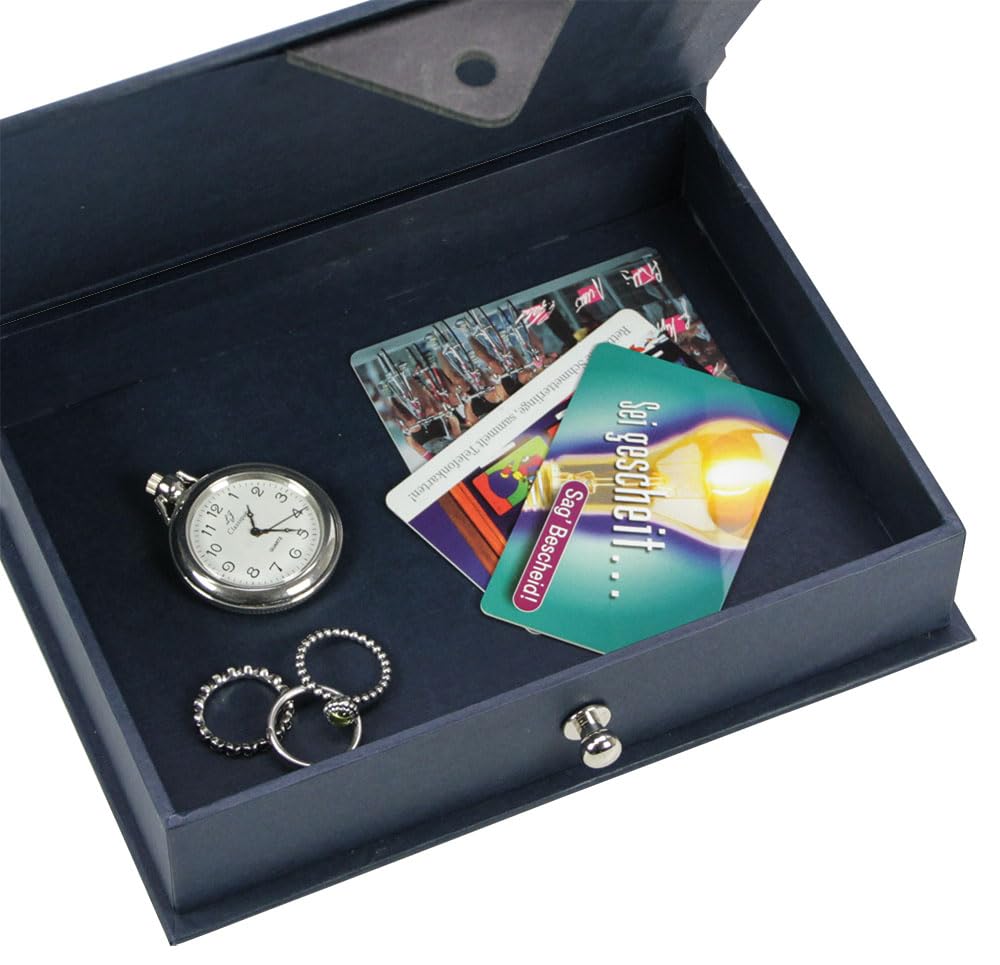 Safe Vitrinen 4006 Leonardo Scatola Blu A4 32,5x24,5 cm
