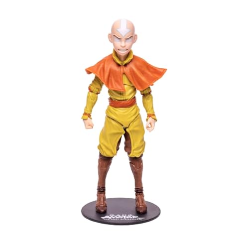 McFarlane Avatar Aang Gold Label Action Figure Stato Avatar 7"
