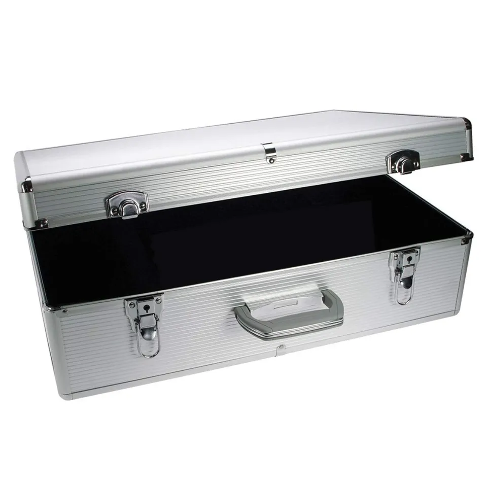 Safe 214 valigetta alluminio 144 CD DVD con serratura