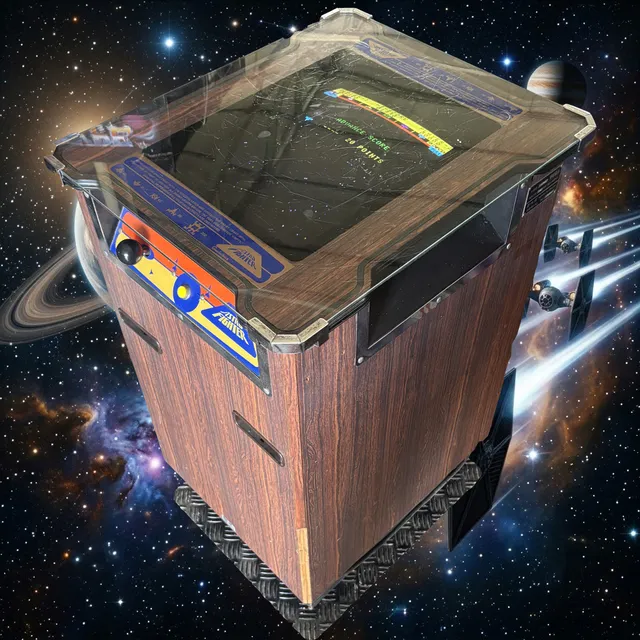 Arcade Story Sparatutto Astro Fighter Cocktail Table tavolino 1980