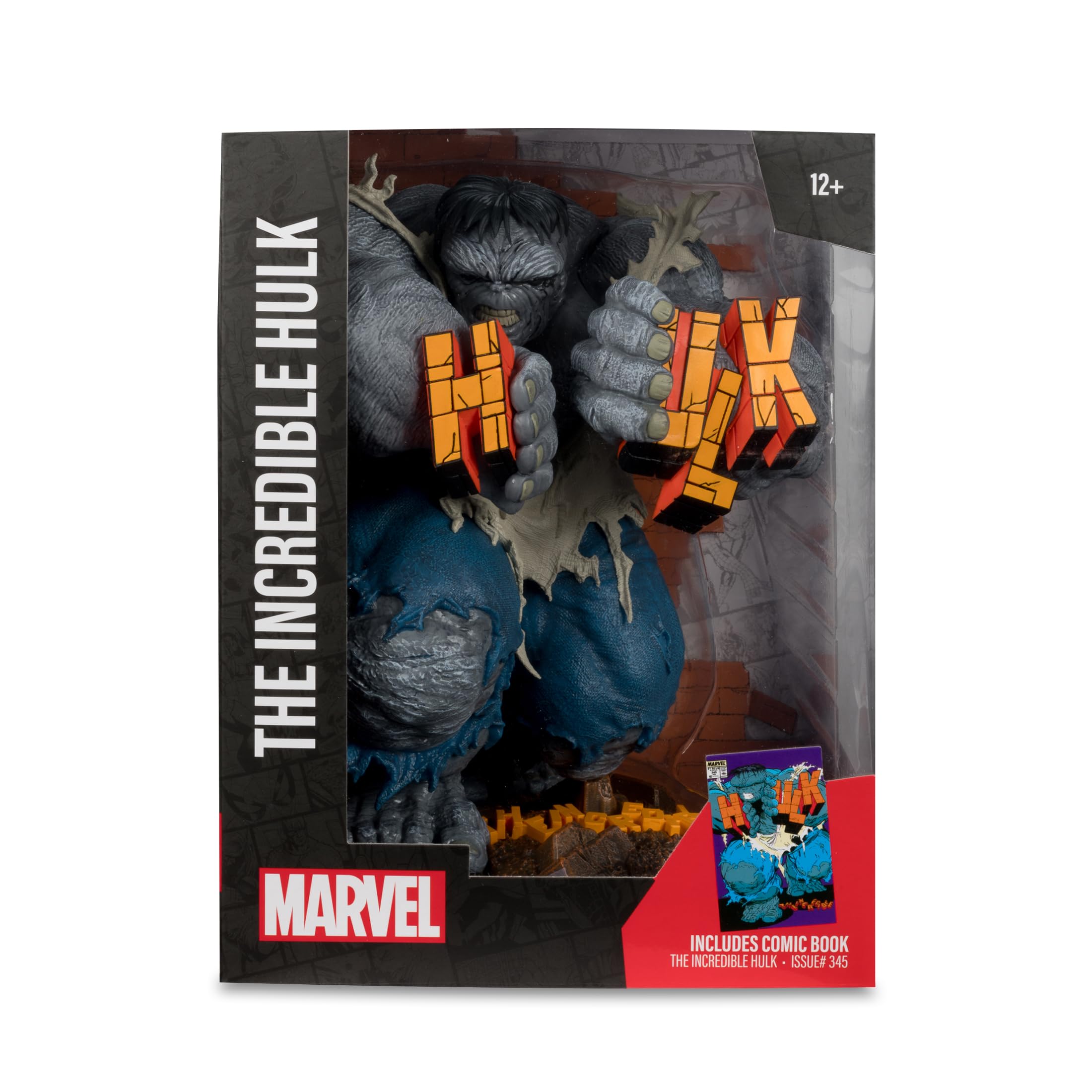 McFarlane Marvel Hulk #345 statua 1:6 con fumetto