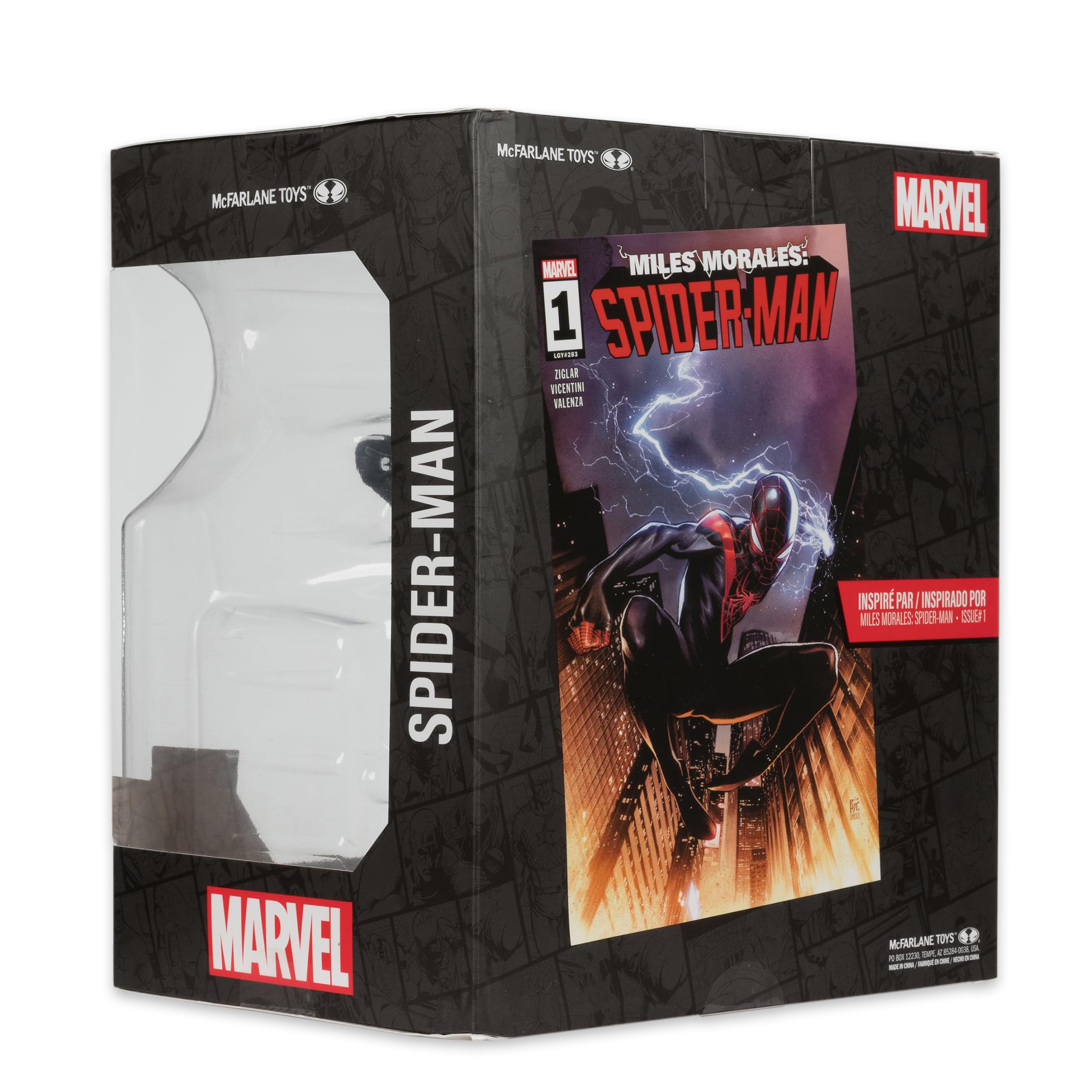 McFarlane Marvel Spider-Man Miles Morales 1:10 scena