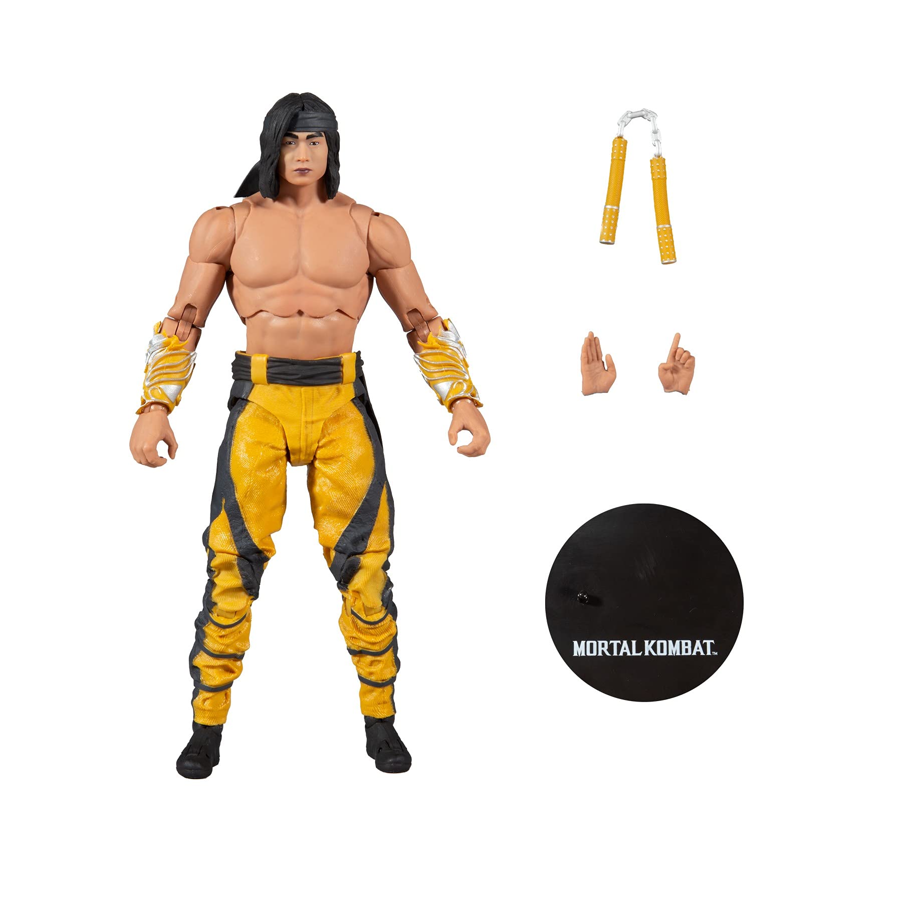 McFarlane Mortal Kombat Liu Kang action figure Fighting Abbot