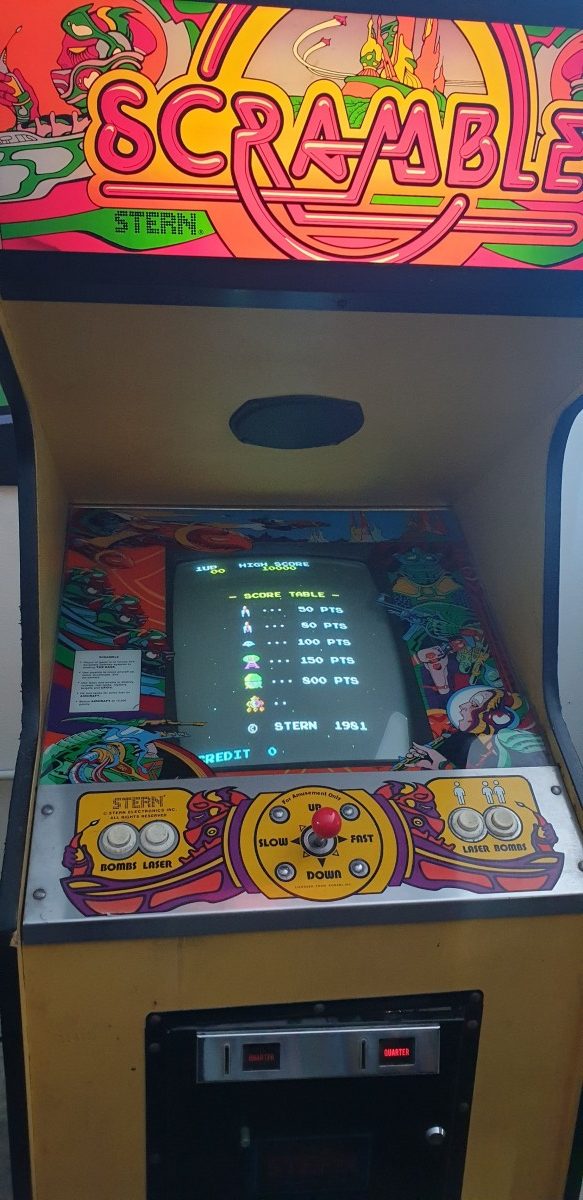 Arcade Story Sparatutto Scramble 1981 Konami gioco arcade