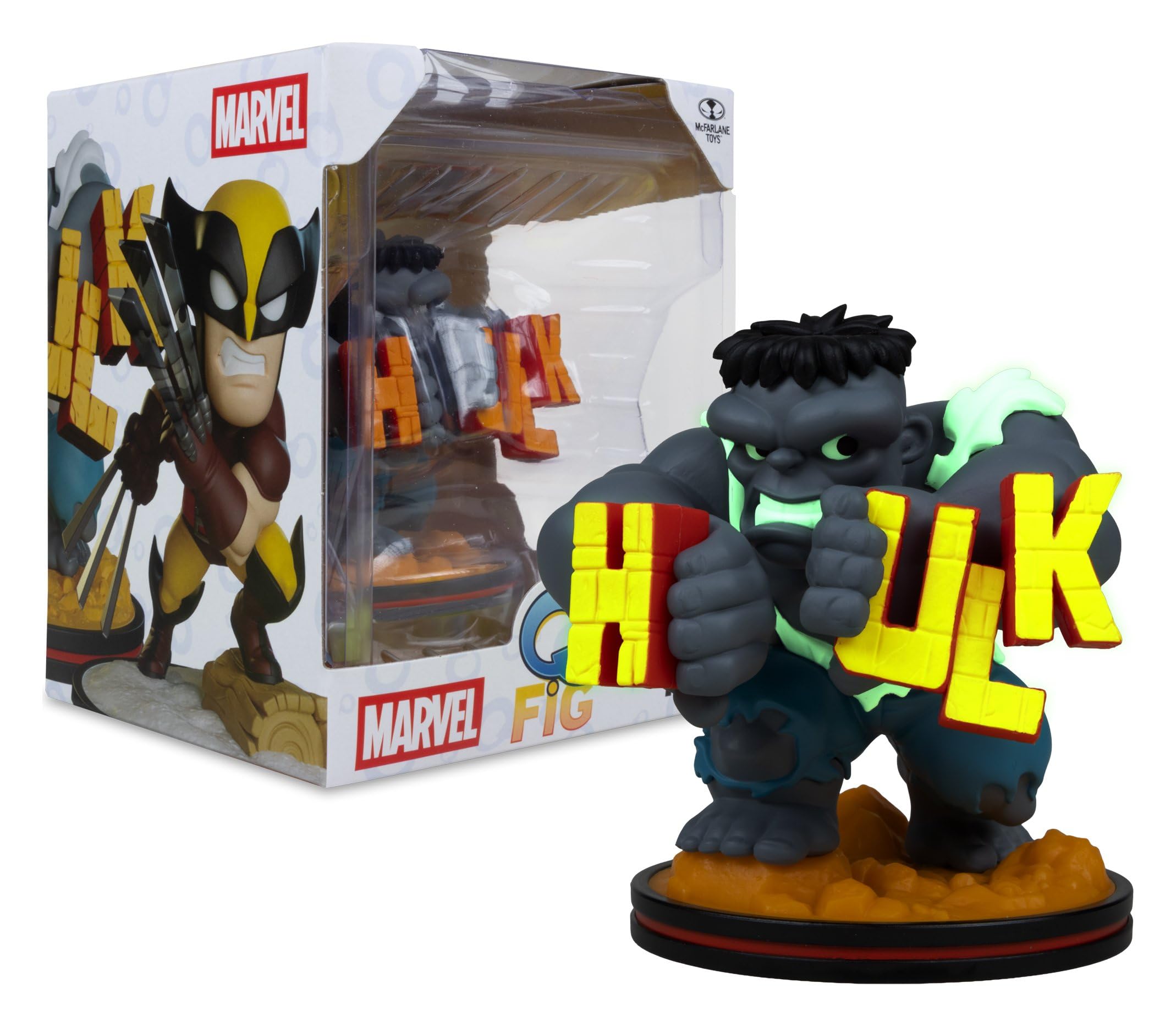 McFarlane Q-Fig Marvel minifigure assortimento 10 pezzi