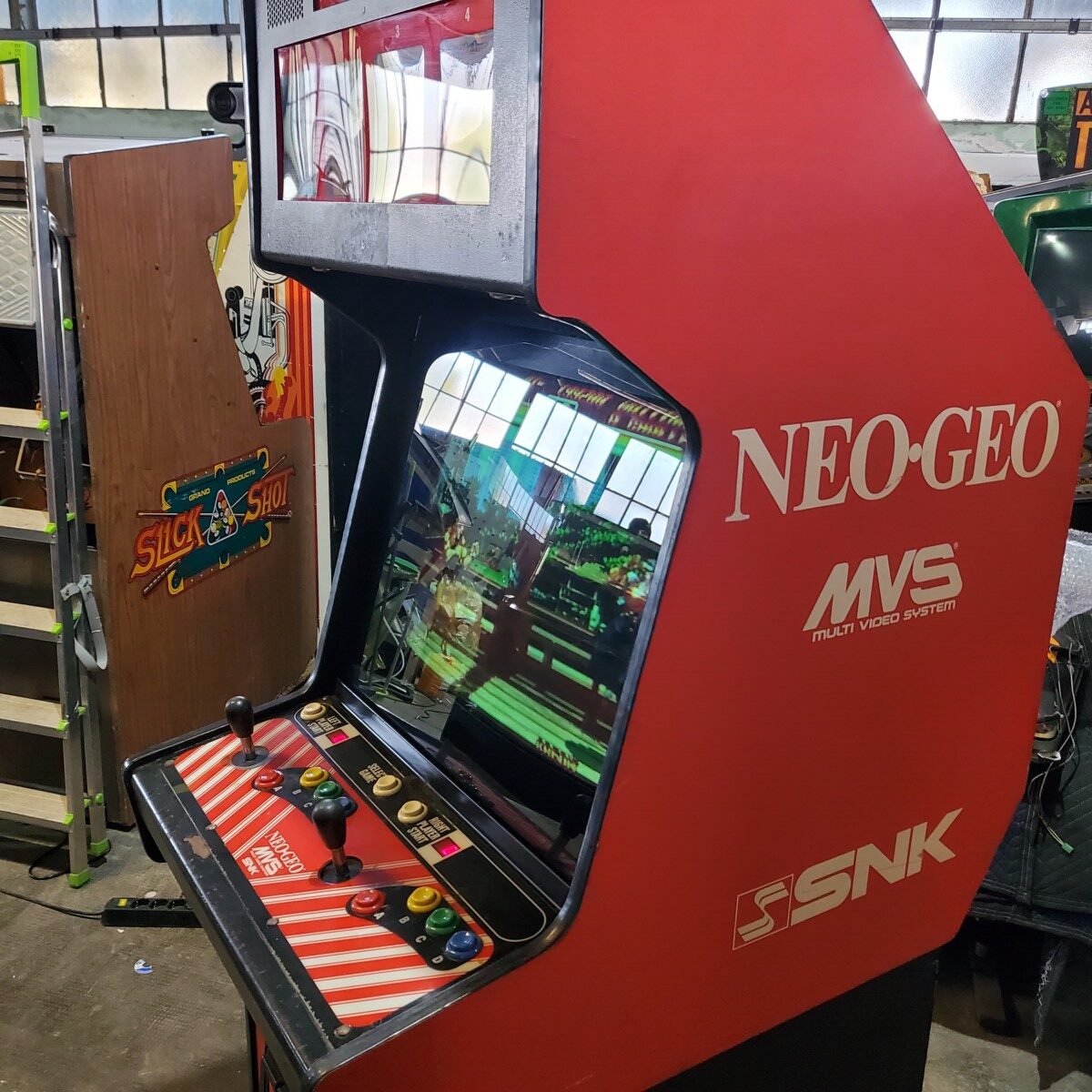 Arcade Story Arcade Neo Geo 4 Slot cabinato MVS multigioco