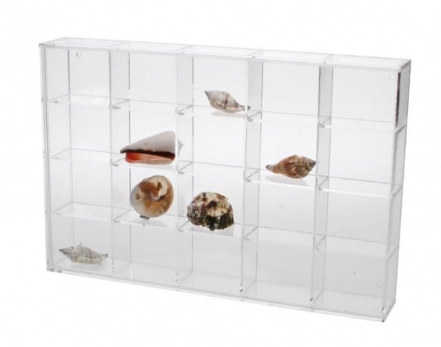 SAFE Vitrinen 5257 vetrinetta acrilico 20 scomparti 300x200mm