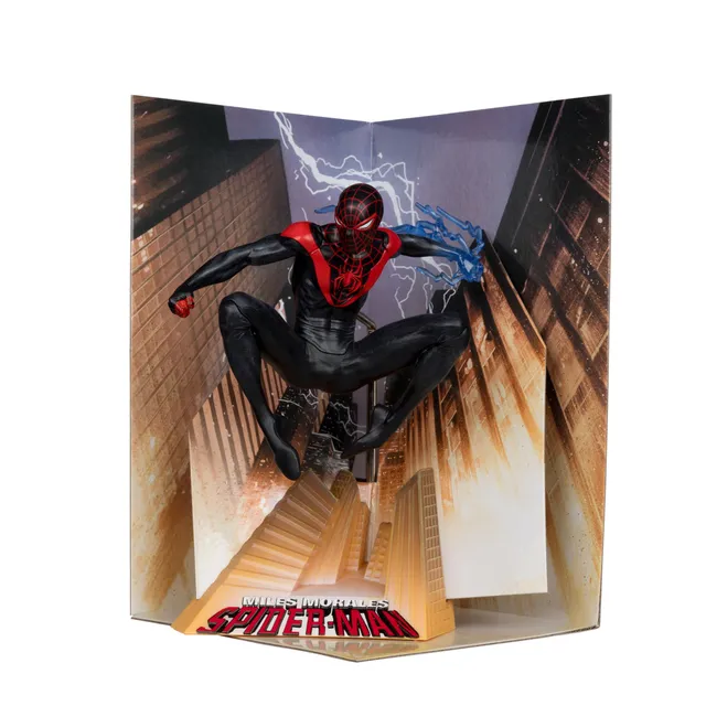McFarlane Marvel Spider-Man Miles Morales 1:10 scena