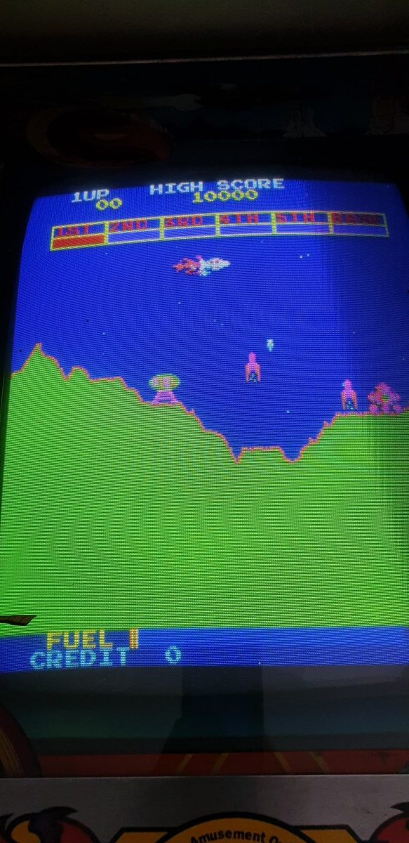 Arcade Story Sparatutto Scramble 1981 Konami gioco arcade