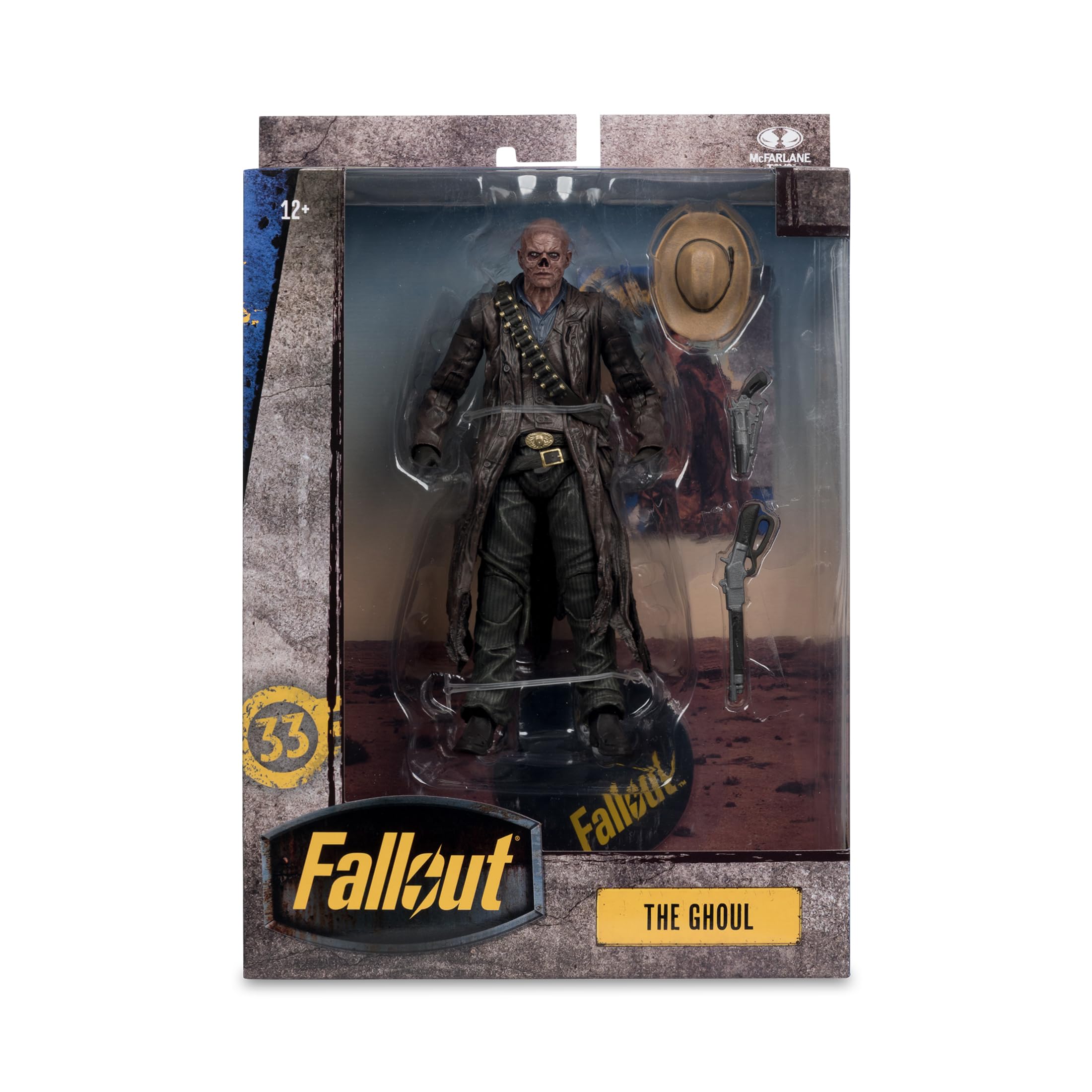 McFarlane Fallout The Ghoul figure Deluxe 17,8 cm con base