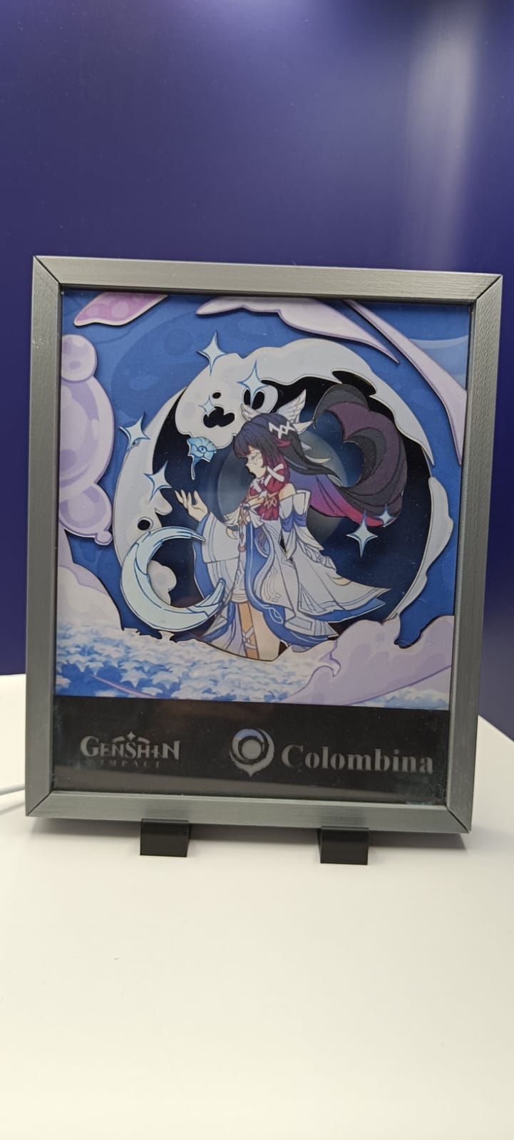 L'Atelier di Zelda Mondi di Luce Colombina lightbox Genshin