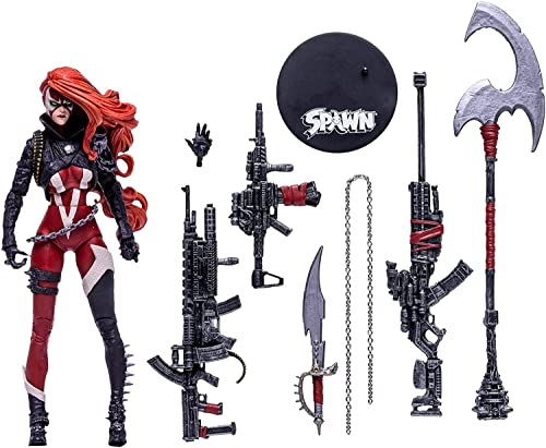 McFarlane Spawn She Spawn TM90163 statuetta 30 cm deluxe armi