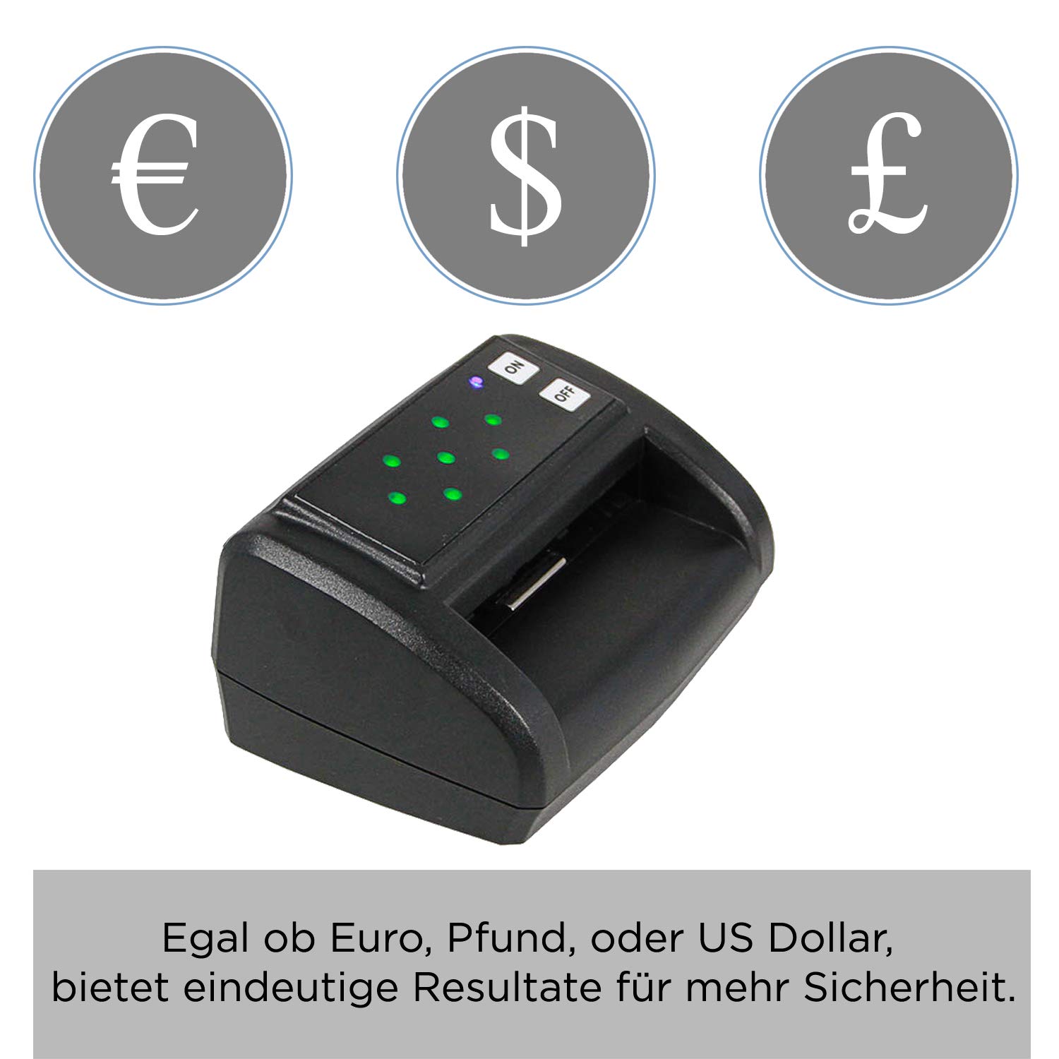 SAFE Infratronic rilevatore banconote false euro USD