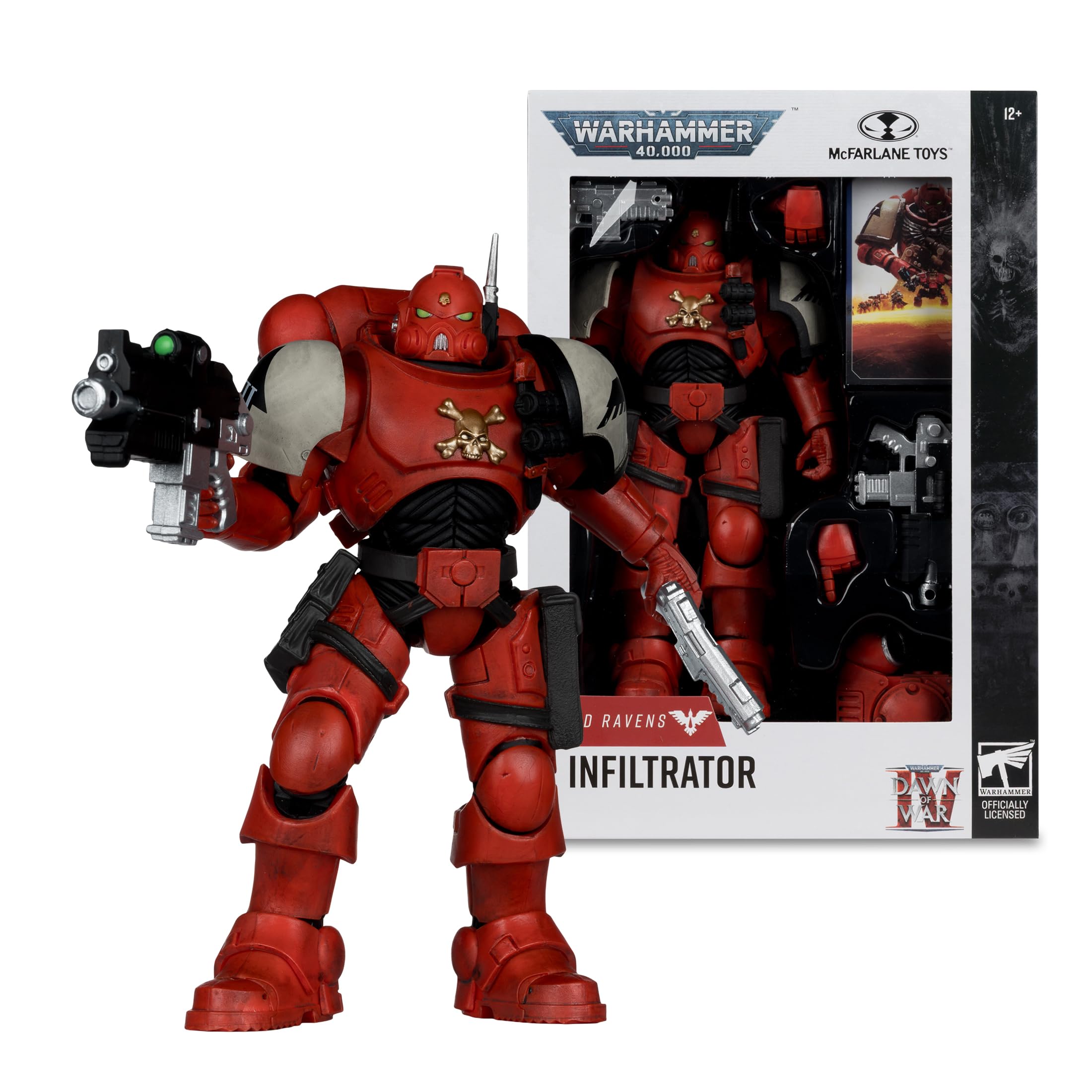 McFarlane Warhammer 40.000 Infiltrator Blood Ravens action figure 20cm